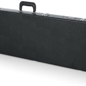 Gator Deluxe Wood Case - Double-Cutaway Electric Guitar, Black Gator Deluxe Wood Case - Double-Cutaway Electric Guitar, Black