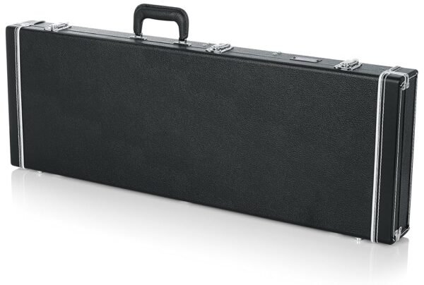 Gator Deluxe Wood Case - Double-Cutaway Electric Guitar, Black Gator Deluxe Wood Case - Double-Cutaway Electric Guitar, Black