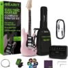 GEARit GI-150 Canyon Electric Guitar Kit Review with Bluetooth Amp and HSS Pickup GEARit GI-150 Canyon Electric Guitar Kit Review with Bluetooth Amp and HSS Pickup