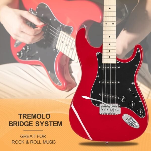 GLARRY 39 Inch Electric Guitar Beginner Kit Review with Amp and Accessories Pack GLARRY 39 Inch Electric Guitar Beginner Kit Review with Amp and Accessories Pack