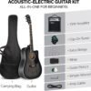 GLARRY Acoustic Electric Guitar AEG Black 70 Review Perfect Beginner Kit with Amp GLARRY Acoustic Electric Guitar AEG Black 70 Review Perfect Beginner Kit with Amp