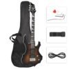 Glarry Cool Burning Fire Style Electric Guitar Christmas gift for Beginner Guitar Lover with Accessories Pack (Sunset) Glarry Cool Burning Fire Style Electric Guitar Christmas gift for Beginner Guitar Lover with Accessories Pack (Sunset)