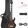 Glarry Electric Guitar Sunset Review Best Beginner Kit with HSH Pickups and Tremolo Glarry Electric Guitar Sunset Review Best Beginner Kit with HSH Pickups and Tremolo