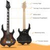 Glarry Electric Guitar Sunset Review Best Beginner Kit with HSH Pickups and Tremolo Glarry Electric Guitar Sunset Review Best Beginner Kit with HSH Pickups and Tremolo