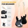 GLARRY GJazz Electric Bass Guitar Review with Amp Complete Starter Kit Insights GLARRY GJazz Electric Bass Guitar Review with Amp Complete Starter Kit Insights