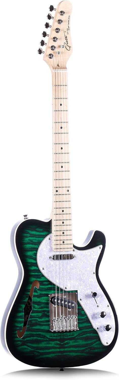 Grote GTL-101 Electric Guitar Review Best Semi-Hollow Body with Maple Neck Grote GTL-101 Electric Guitar Review Best Semi-Hollow Body with Maple Neck