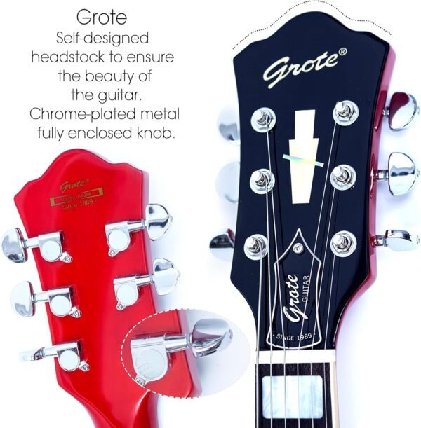 Grote MG-404 Semi-Hollow Body Electric Guitar Review Unveils Stunning Sound Quality Grote MG-404 Semi-Hollow Body Electric Guitar Review Unveils Stunning Sound Quality