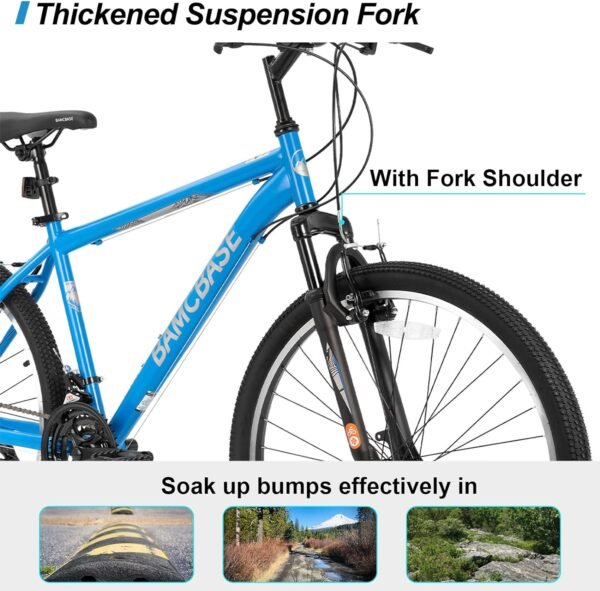 HH HILAND 26 Inch Mountain Bike Review Durable Steel Frame and 21-Speed Performance HH HILAND 26 Inch Mountain Bike Review Durable Steel Frame and 21-Speed Performance