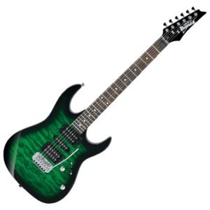 Ibanez GIO Series GRX70QA - Transparent Emerald Burst Ibanez GIO Series GRX70QA - Transparent Emerald Burst