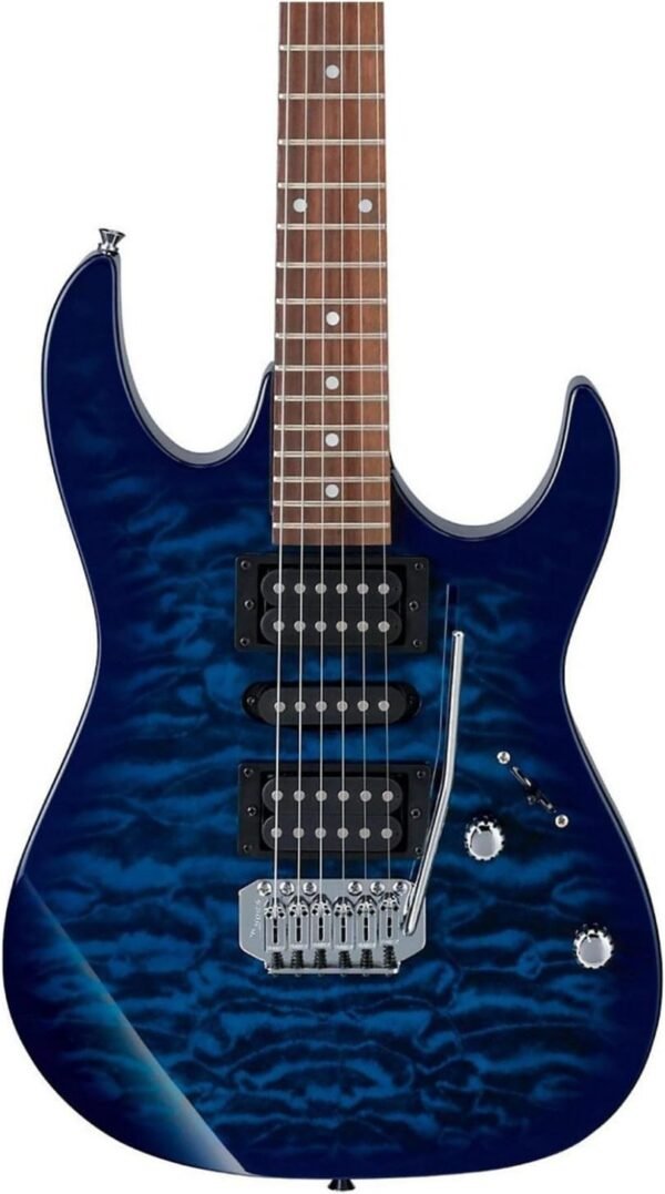 Ibanez GRX70QATBB Electric Guitar Review Best Solid Body Transparent Blue Burst Experience Ibanez GRX70QATBB Electric Guitar Review Best Solid Body Transparent Blue Burst Experience