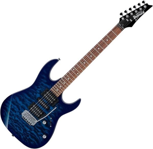 Ibanez GRX70QATBB Electric Guitar Review Best Solid Body Transparent Blue Burst Experience Ibanez GRX70QATBB Electric Guitar Review Best Solid Body Transparent Blue Burst Experience