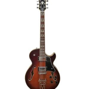 IYV-IJZ-300A TSB Jazz Solid hollow-Body Electric Guitar, Tobacco Sunburst IYV-IJZ-300A TSB Jazz Solid hollow-Body Electric Guitar, Tobacco Sunburst