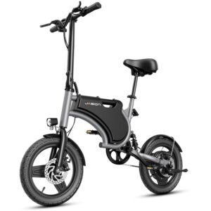 Jasion JC1 Electric Bike for Adults with Peak 600W Brushless Motor, up to 20Miles 20MPH,UL Certified 14" Folding Ebike with Dual Suspension,Easy to Maneuver Speed for Adults and... Jasion JC1 Electric Bike for Adults with Peak 600W Brushless Motor, up to 20Miles 20MPH,UL Certified 14" Folding Ebike with Dual Suspension,Easy to Maneuver Speed for Adults and...