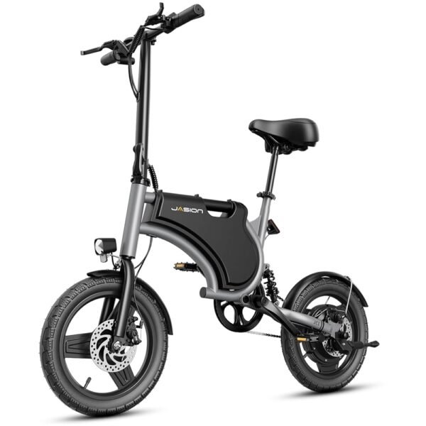 Jasion JC1 Electric Bike for Adults with Peak 600W Brushless Motor, up to 20Miles 20MPH,UL Certified 14" Folding Ebike with Dual Suspension,Easy to Maneuver Speed for Adults and... Jasion JC1 Electric Bike for Adults with Peak 600W Brushless Motor, up to 20Miles 20MPH,UL Certified 14" Folding Ebike with Dual Suspension,Easy to Maneuver Speed for Adults and...