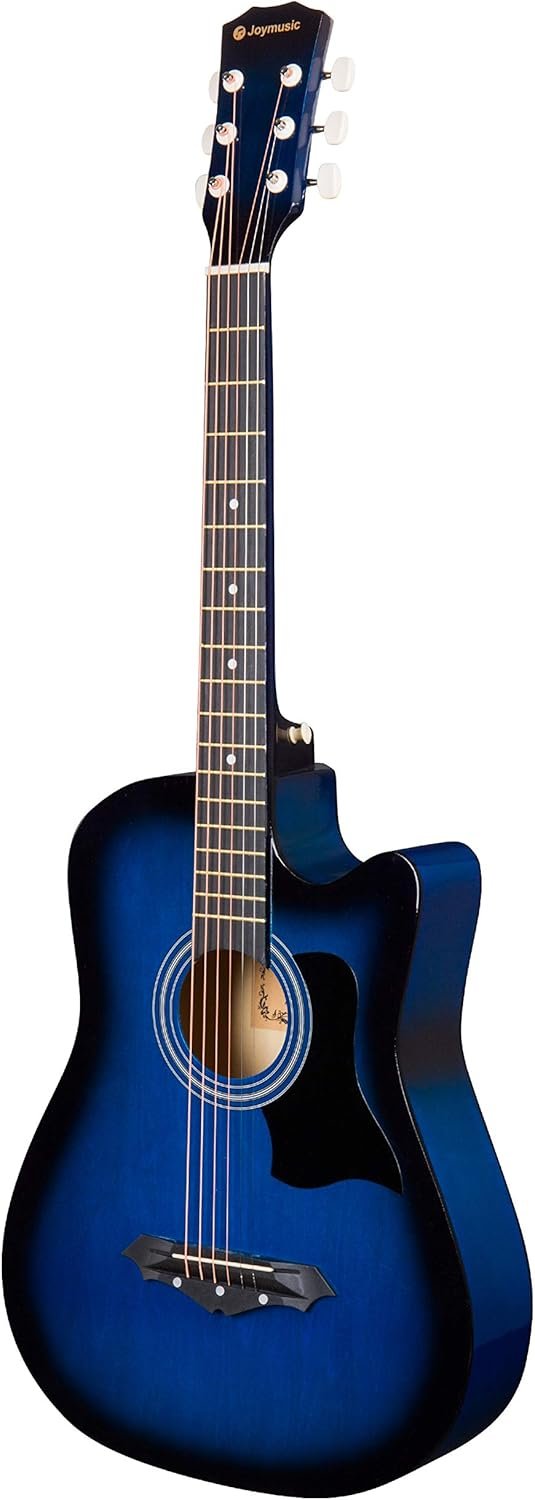JOYMUSIC 38 Inch Blueburst Acoustic Guitar Kit Review Best Beginner Bundle Explored JOYMUSIC 38 Inch Blueburst Acoustic Guitar Kit Review Best Beginner Bundle Explored