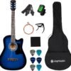 JOYMUSIC 38 Inch Blueburst Acoustic Guitar Kit Review Best Beginner Bundle Explored JOYMUSIC 38 Inch Blueburst Acoustic Guitar Kit Review Best Beginner Bundle Explored