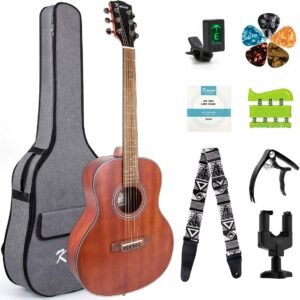 Kmise 6 String, Right, 4/4 Acoustic Guitar, 38 inch (GN01) Kmise 6 String, Right, 4/4 Acoustic Guitar, 38 inch (GN01)