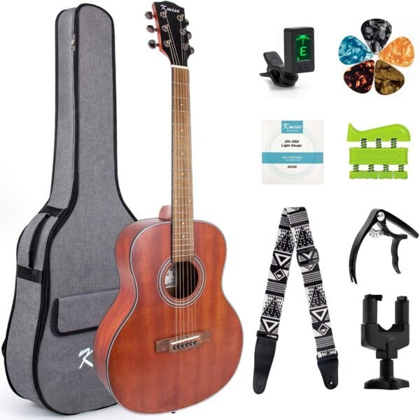 Kmise 6 String, Right, 4/4 Acoustic Guitar, 38 inch (GN01) Kmise 6 String, Right, 4/4 Acoustic Guitar, 38 inch (GN01)