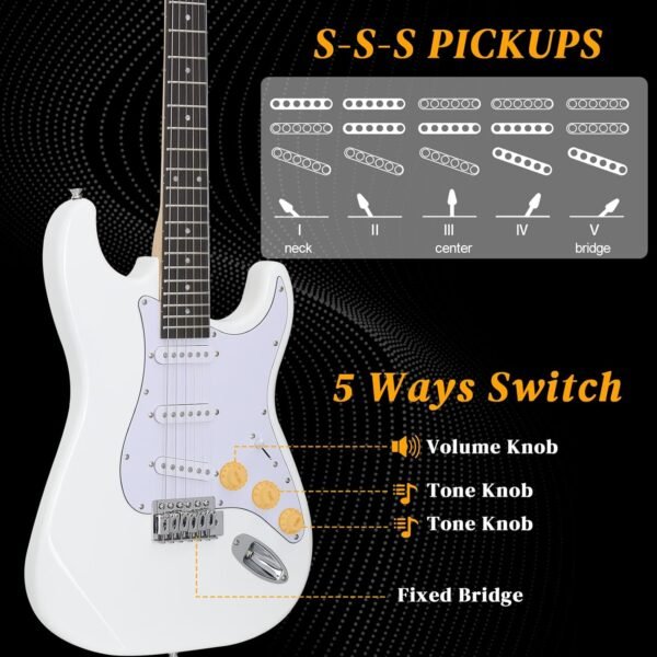 Ktaxon 39 Inch Electric Guitar Review Best Solid Body Beginner Kit Included Ktaxon 39 Inch Electric Guitar Review Best Solid Body Beginner Kit Included