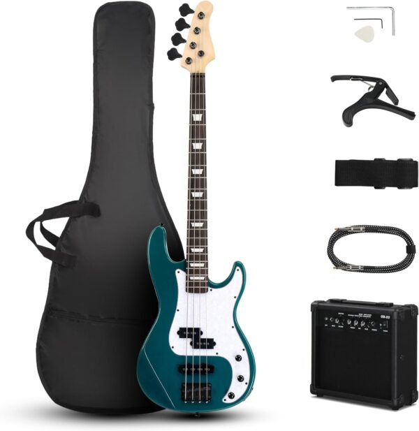 Ktaxon 4 String Electric Bass Guitar Review Full Size Beginner Kit with Amp and Accessories Ktaxon 4 String Electric Bass Guitar Review Full Size Beginner Kit with Amp and Accessories