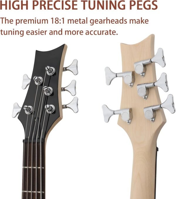Ktaxon 5 String Electric Bass Guitar Review Ultimate Kit with Upgraded Features Ktaxon 5 String Electric Bass Guitar Review Ultimate Kit with Upgraded Features