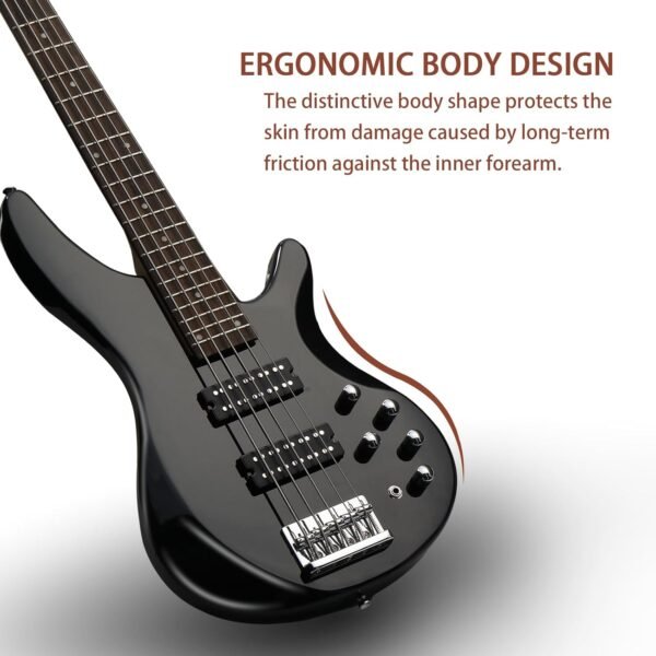 Ktaxon 5 String Electric Bass Guitar Review Ultimate Kit with Upgraded Features Ktaxon 5 String Electric Bass Guitar Review Ultimate Kit with Upgraded Features