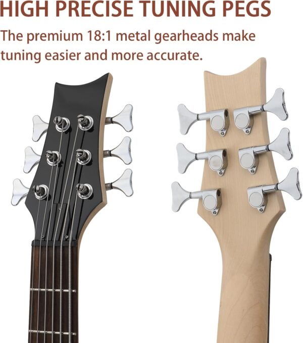 Ktaxon 6 String Electric Bass Guitar Review Unique Design and Versatile H-H Pickups Ktaxon 6 String Electric Bass Guitar Review Unique Design and Versatile H-H Pickups