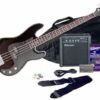 LB11 Bass Guitar and Amp Package, Liquid Black LB11 Bass Guitar and Amp Package, Liquid Black