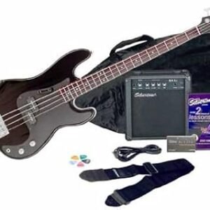 LB11 Bass Guitar and Amp Package, Liquid Black LB11 Bass Guitar and Amp Package, Liquid Black