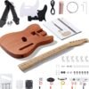 Leo Jaymz Electric Guitar Kits TL LJ Headstock Review Mahogany Body and Maple Neck Insights Leo Jaymz Electric Guitar Kits TL LJ Headstock Review Mahogany Body and Maple Neck Insights