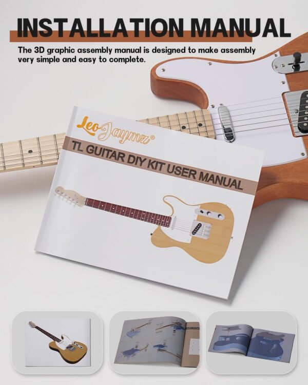 Leo Jaymz Electric Guitar Kits TL LJ Headstock Review Mahogany Body and Maple Neck Insights Leo Jaymz Electric Guitar Kits TL LJ Headstock Review Mahogany Body and Maple Neck Insights
