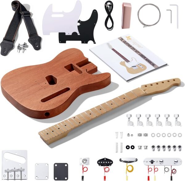 Leo Jaymz Electric Guitar Kits TL LJ Headstock Review Mahogany Body and Maple Neck Insights Leo Jaymz Electric Guitar Kits TL LJ Headstock Review Mahogany Body and Maple Neck Insights