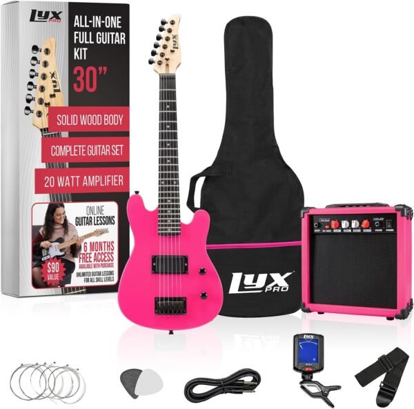 LyxPro 30 Inch Electric Guitar Kit Review Best Starter Pack for Young Beginners LyxPro 30 Inch Electric Guitar Kit Review Best Starter Pack for Young Beginners