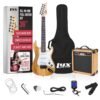 LyxPro 36 Inch Electric Guitar and Kit for Kids with 3/4 Size Beginner’s Guitar, Amp, Six Strings, Two Picks, Shoulder Strap, Digital Clip On Tuner, Cable and Soft Case Gig Bag... LyxPro 36 Inch Electric Guitar and Kit for Kids with 3/4 Size Beginner’s Guitar, Amp, Six Strings, Two Picks, Shoulder Strap, Digital Clip On Tuner, Cable and Soft Case Gig Bag...