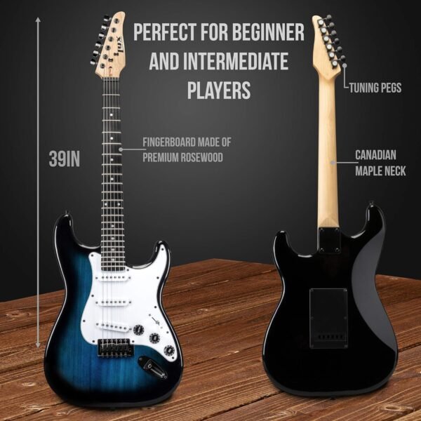 LyxPro 39 Inch Electric Guitar Kit Review Best Starter Bundle with 20W Amp LyxPro 39 Inch Electric Guitar Kit Review Best Starter Bundle with 20W Amp