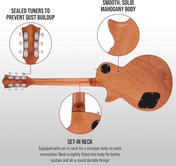 LyxPro 39 SB Series Electric Guitar Review Best Solid Body Mahogany Guitar for Players LyxPro 39 SB Series Electric Guitar Review Best Solid Body Mahogany Guitar for Players