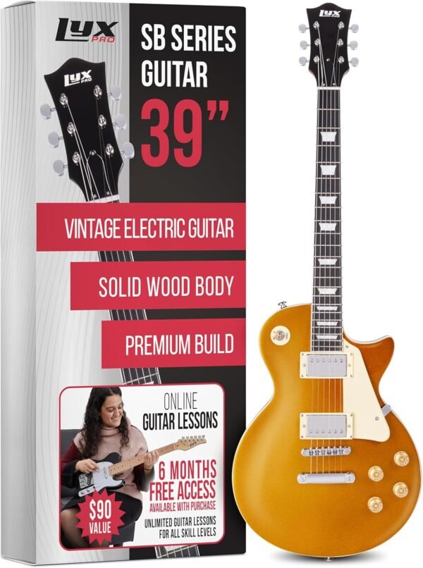 LyxPro 39 SB Series Electric Guitar Review Best Solid Body Mahogany Guitar for Players LyxPro 39 SB Series Electric Guitar Review Best Solid Body Mahogany Guitar for Players