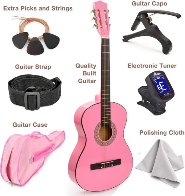Master Play 30 Inch Classical Guitar Review Best Starter Kit for Kids Pink Master Play 30 Inch Classical Guitar Review Best Starter Kit for Kids Pink