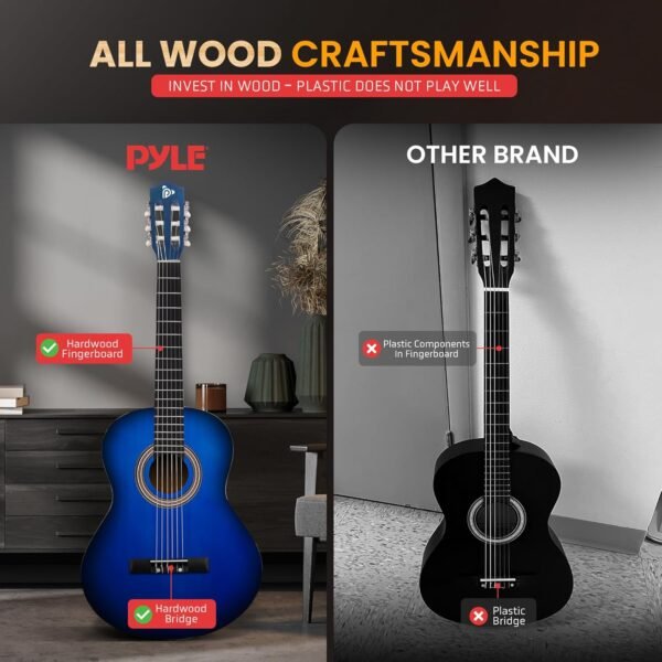 Pyle 34 Inch Acoustic Guitar Kit Review Perfect Beginner Junior Size Starter Set Pyle 34 Inch Acoustic Guitar Kit Review Perfect Beginner Junior Size Starter Set