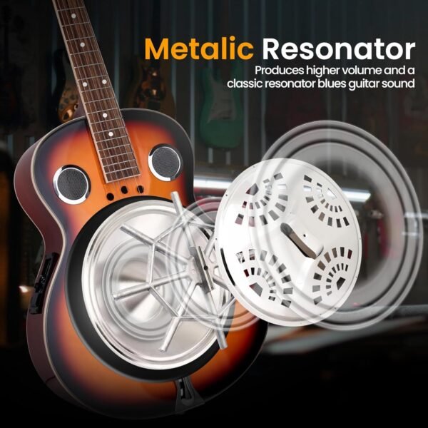 Pyle Acoustic Electric Guitar PGA500BR Review Full Size Resonator with Built-In Preamp Pyle Acoustic Electric Guitar PGA500BR Review Full Size Resonator with Built-In Preamp
