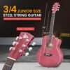 Pyle Acoustic Guitar Kit Review Best 36 Inch Junior Size Beginner Set Deep Ruby Pyle Acoustic Guitar Kit Review Best 36 Inch Junior Size Beginner Set Deep Ruby