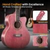 Pyle Acoustic Guitar Kit Review Best 36 Inch Junior Size Beginner Set Deep Ruby Pyle Acoustic Guitar Kit Review Best 36 Inch Junior Size Beginner Set Deep Ruby