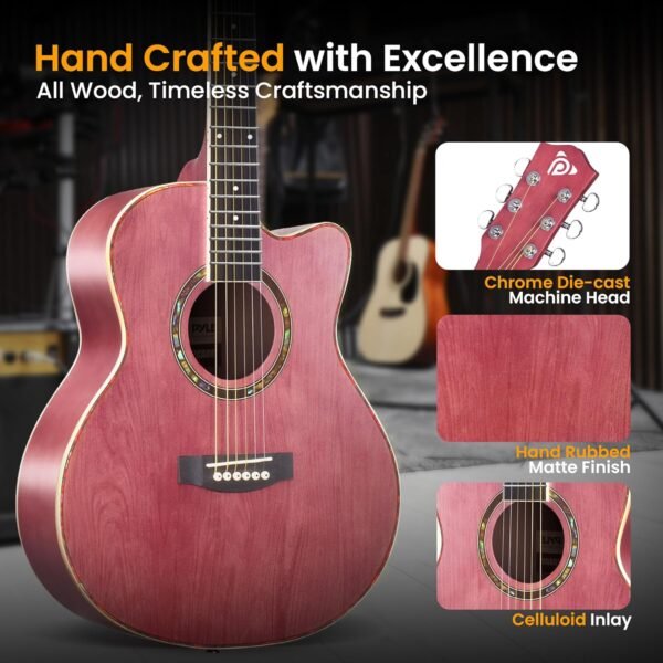 Pyle Acoustic Guitar Kit Review Best 36 Inch Junior Size Beginner Set Deep Ruby Pyle Acoustic Guitar Kit Review Best 36 Inch Junior Size Beginner Set Deep Ruby