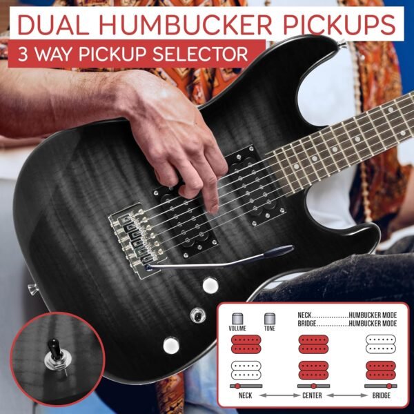 Pyle Electric Guitar Kit Review Best Beginner Full Size Humbucker Bundle Pyle Electric Guitar Kit Review Best Beginner Full Size Humbucker Bundle