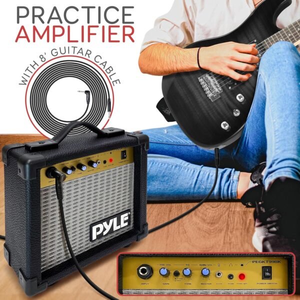 Pyle Electric Guitar Kit Review Best Beginner Full Size Humbucker Bundle Pyle Electric Guitar Kit Review Best Beginner Full Size Humbucker Bundle