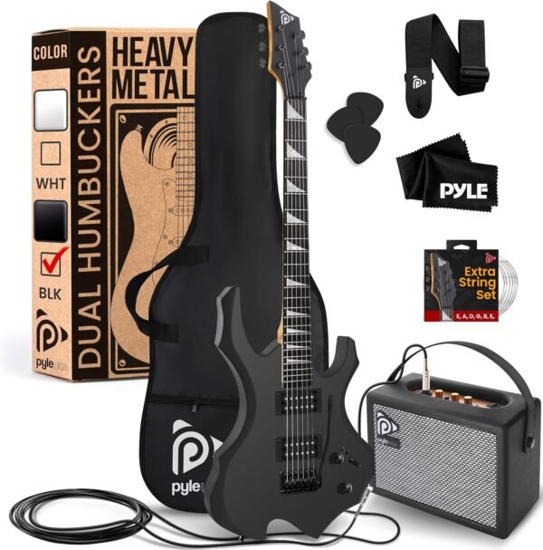 Pyle Heavy Metal Electric Guitar Kit Review Powerful Sound and Complete Starter Package Pyle Heavy Metal Electric Guitar Kit Review Powerful Sound and Complete Starter Package