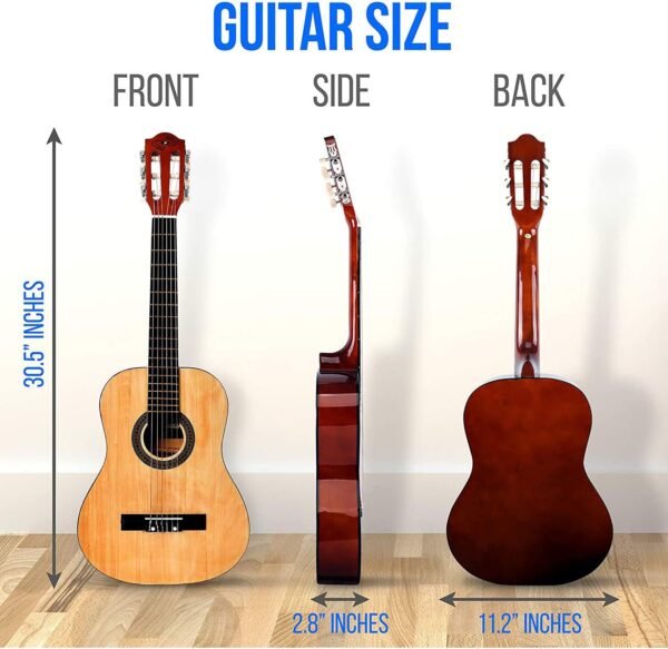 Pyle PGACLS30 Acoustic Guitar Kit Review Best Beginner Junior Scale 30 Inch Pyle PGACLS30 Acoustic Guitar Kit Review Best Beginner Junior Scale 30 Inch