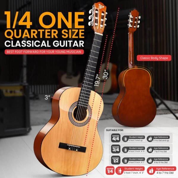 Pyle PGACLS30 Acoustic Guitar Kit Review Best Beginner Junior Scale 30 Inch Pyle PGACLS30 Acoustic Guitar Kit Review Best Beginner Junior Scale 30 Inch