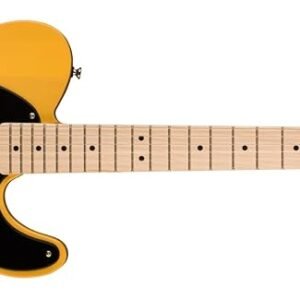 Squire Sonic Telecaster Electric Guitar, Butterscotch Blonde, Maple Fingerboard Squire Sonic Telecaster Electric Guitar, Butterscotch Blonde, Maple Fingerboard