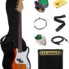 Stedman Pro Beginner Series Bass Guitar Review Full Kit with 15 Watt Amp Sunburst Stedman Pro Beginner Series Bass Guitar Review Full Kit with 15 Watt Amp Sunburst